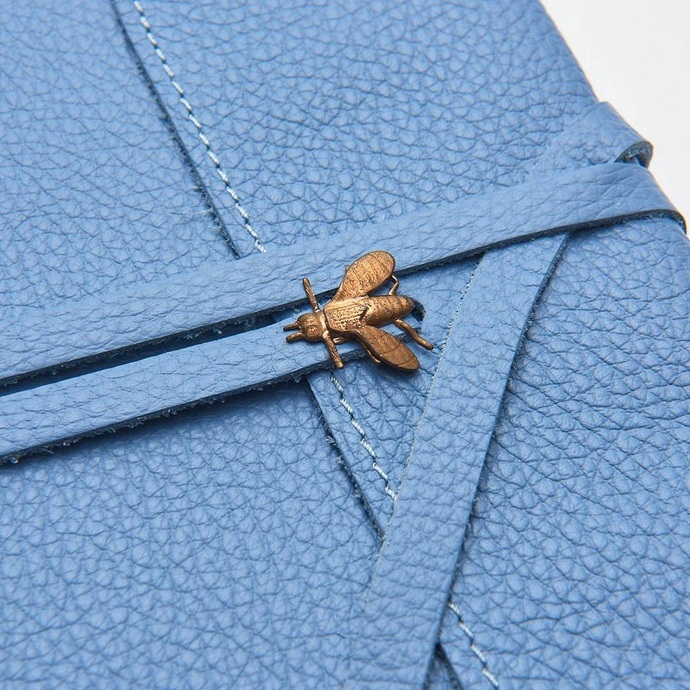 Avio Brass Bee Leather Journal