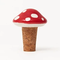 Ceramic Mushroom Wine Stopper