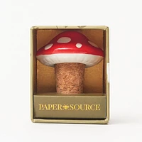 Ceramic Mushroom Wine Stopper