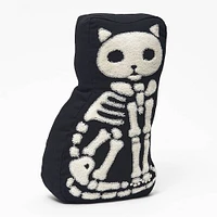 Cat Skeleton Pillow