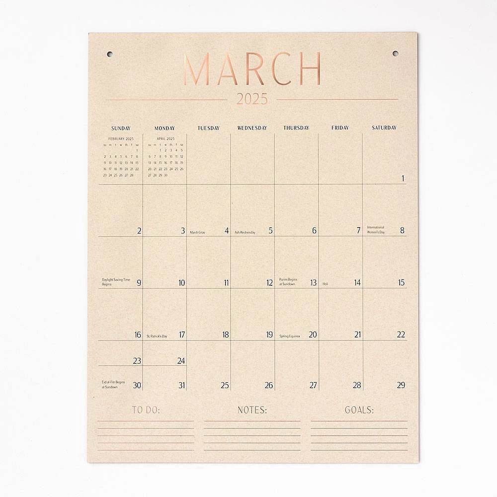 2025 Tall on the Wall Calendar