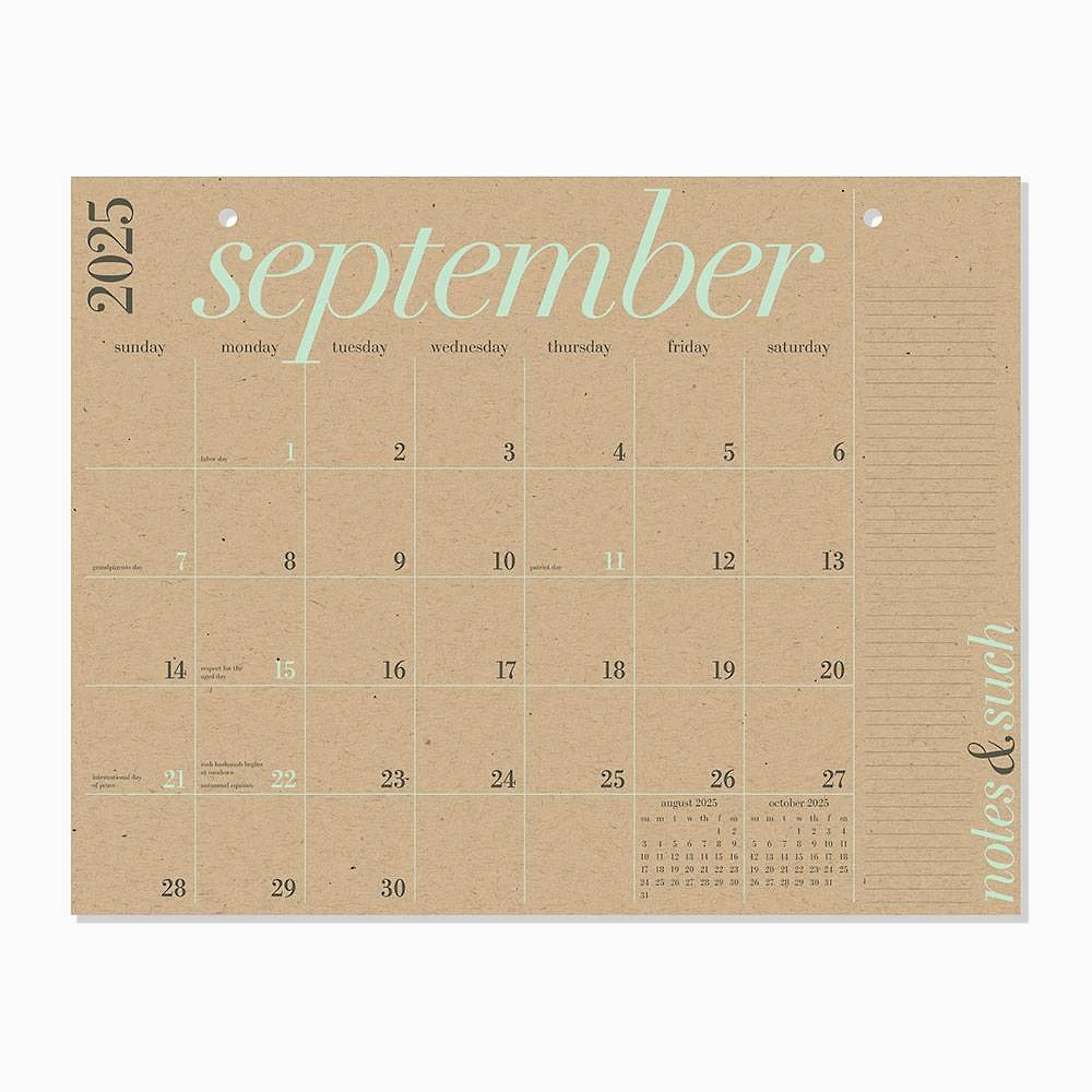 2025 Great Big Calendar