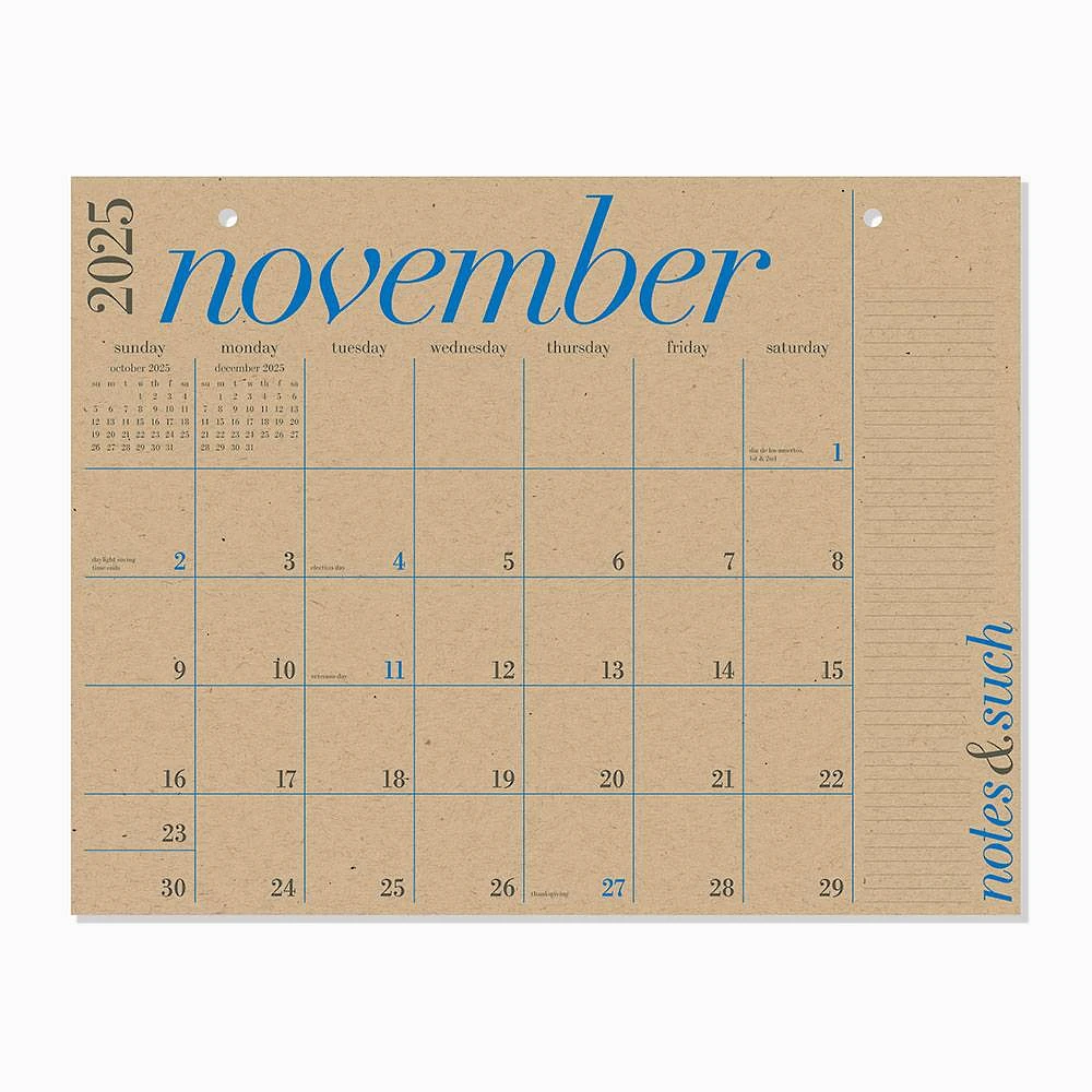 2025 Great Big Calendar