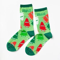 Smells Like Christmas Adult Socks