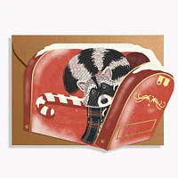 Raccoon Mail Holiday Card Set