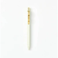 Ivory Gold Clip Gel Pen