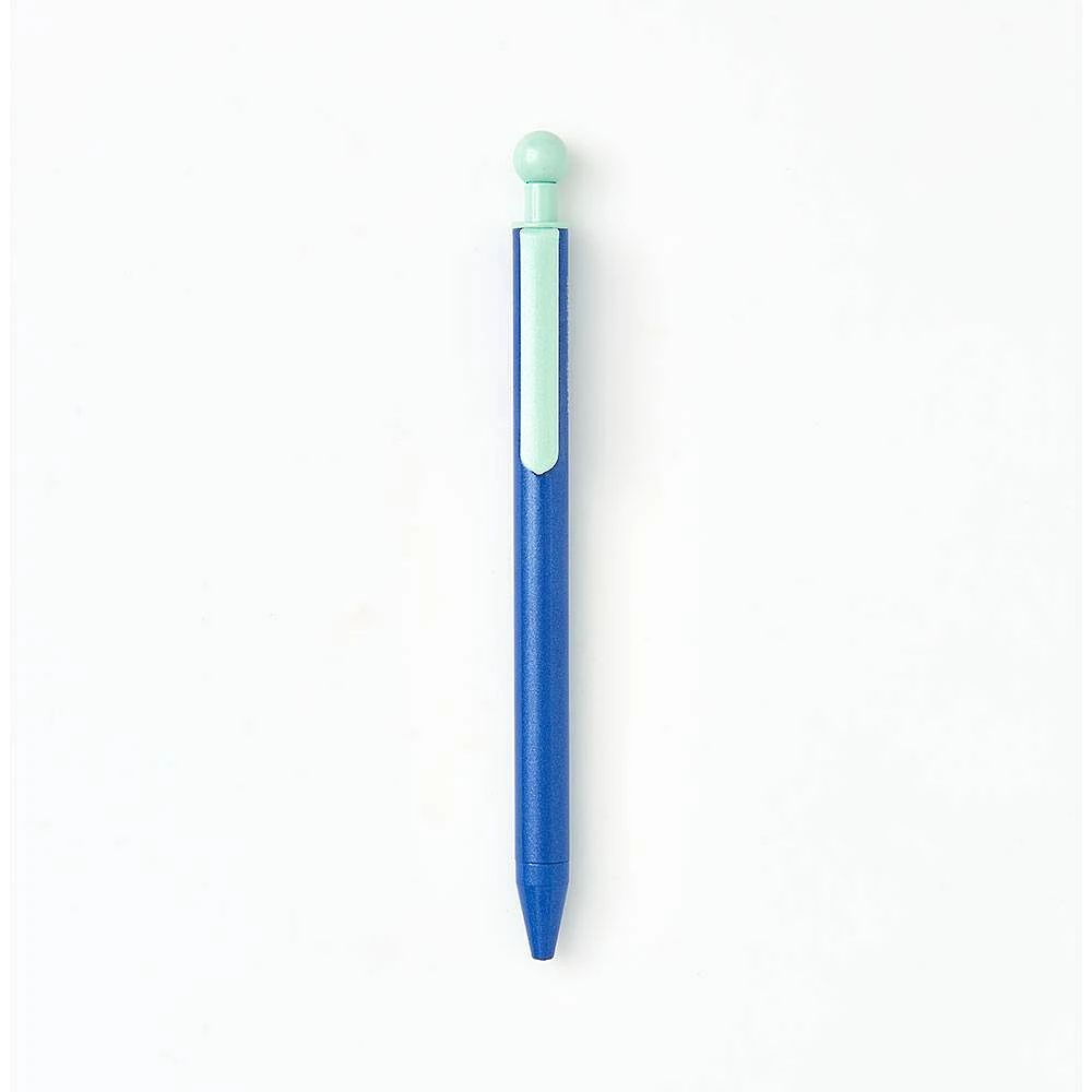 Blue/Mint Ballpoint Single Pen