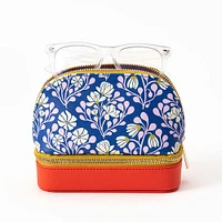 Bold Floral Travel Jewelry Case