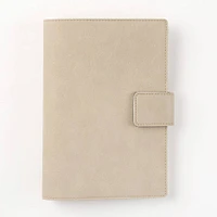 Paper Source Dove A5 Leather Journals Cover with Clasp