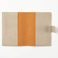 Paper Source Dove A5 Leather Journals Cover with Clasp