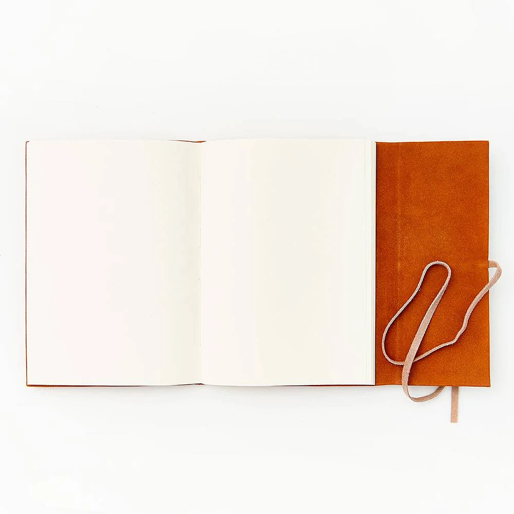 Terracotta Suede Block Design Journal