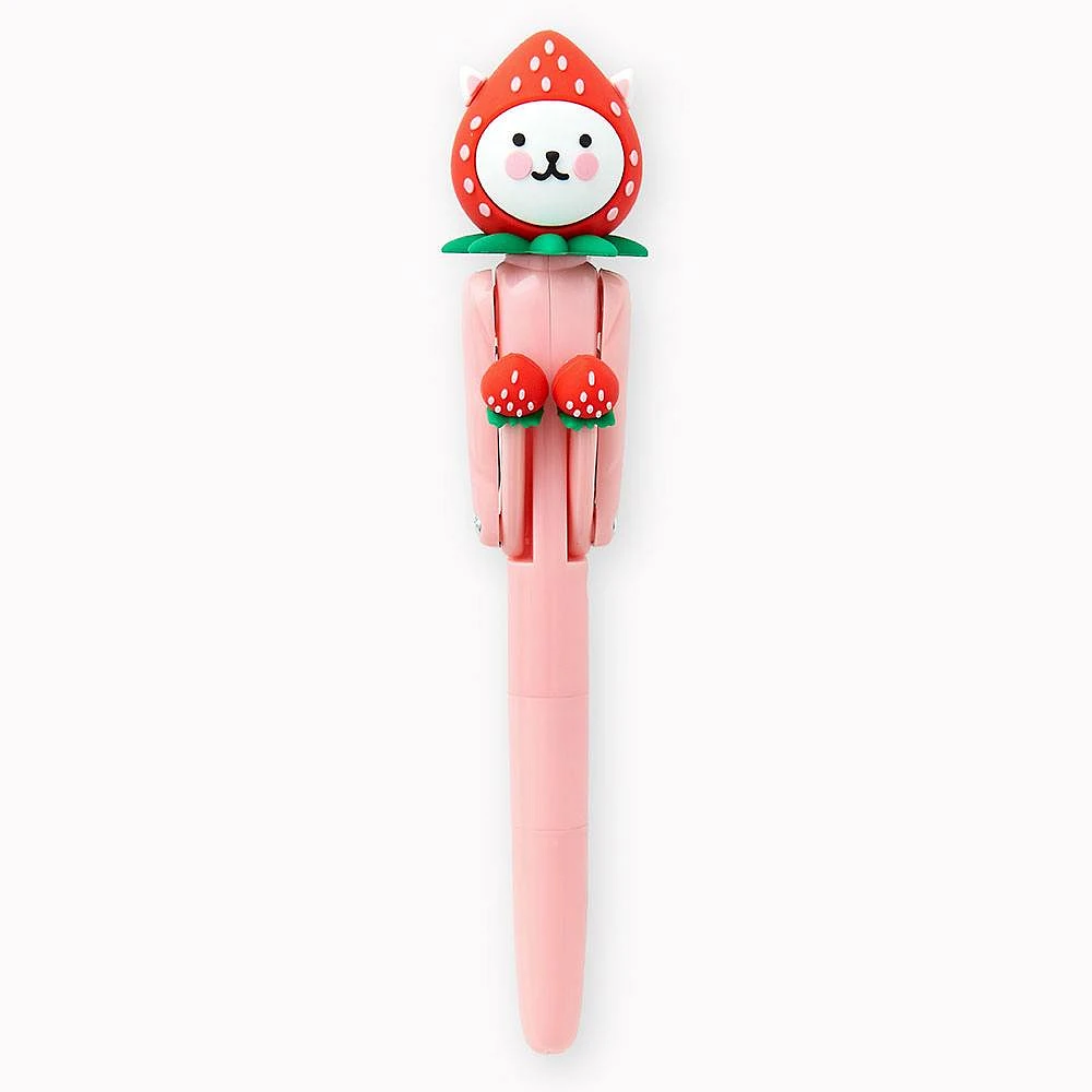 Strawberry Cat Punching Pen