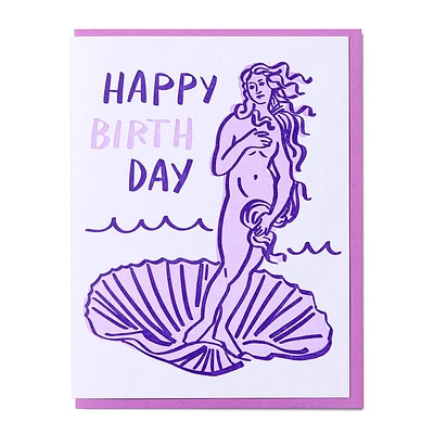 Venus Birthday Card