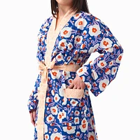 Bold Floral Robe