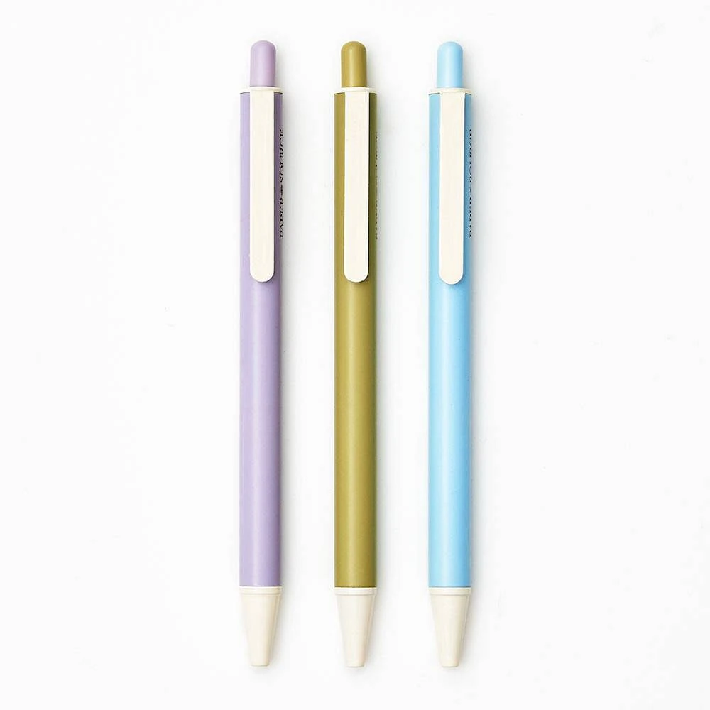 Matte Pastel Ballpoint Gel Pens