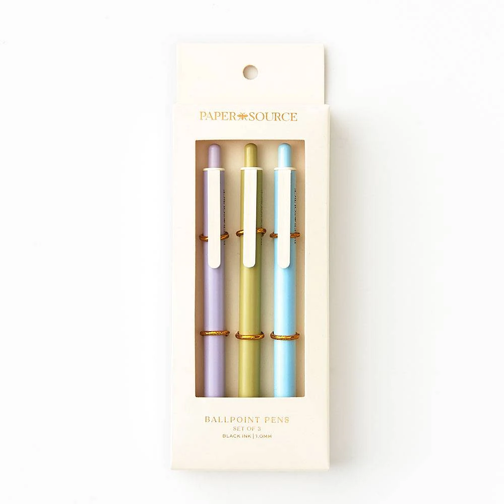 Matte Pastel Ballpoint Gel Pens