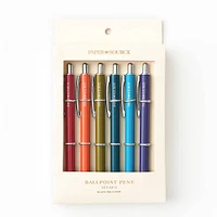 Matte Jewel Rounded Ballpoint Pens