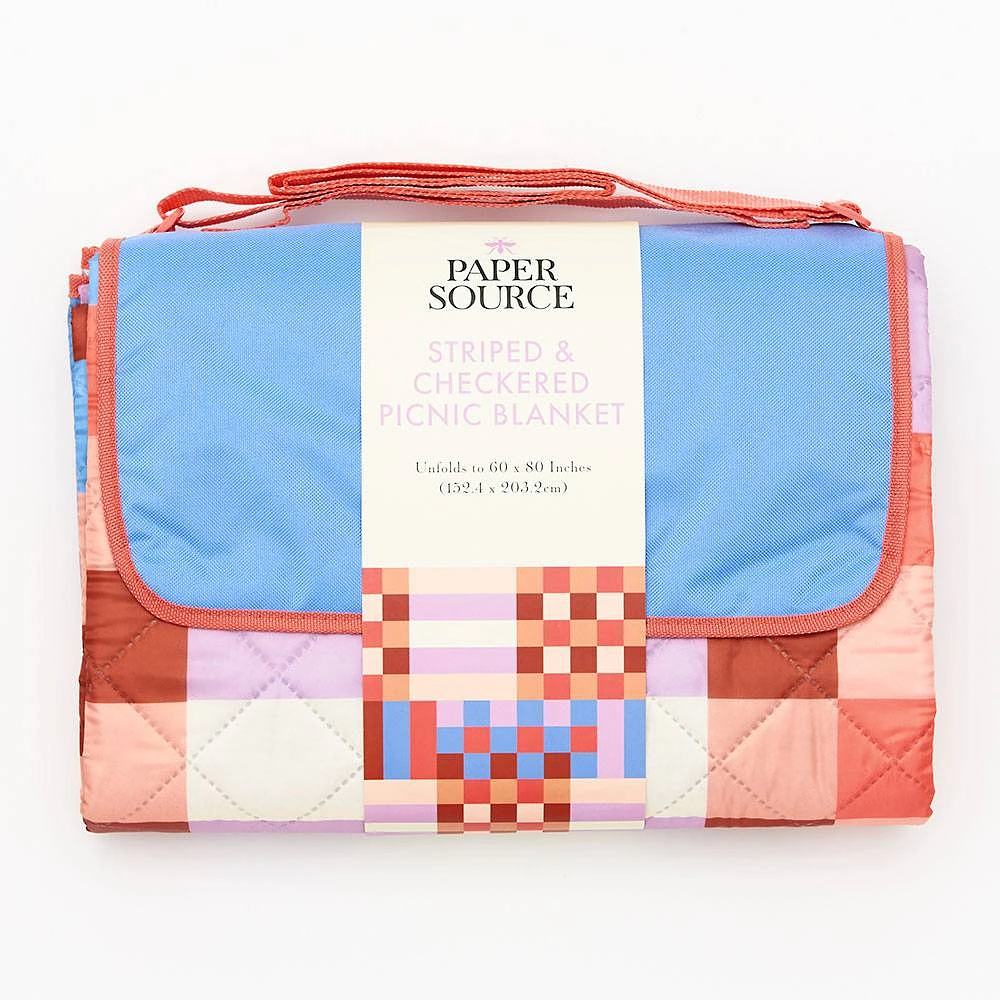 Striped Summer Picnic Blanket