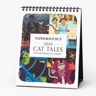 2024 Cat Tales Desk Calendar