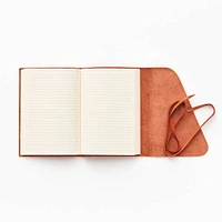 Orange Genuine Leather Journal