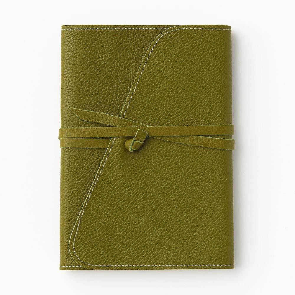 Dark Green Genuine Leather Journal