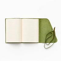 Dark Green Genuine Leather Journal