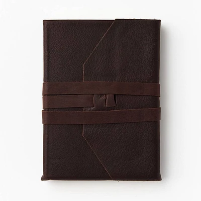 Soft Brown Italian Leather Journal