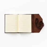 Soft Brown Italian Leather Journal