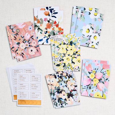 Painted Petals Customizable Cards