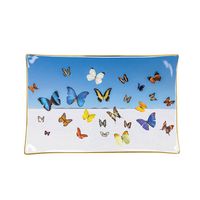 The Butterflies Porcelain Tray