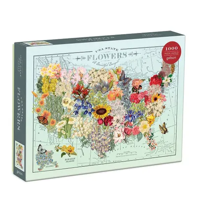 Wendy Gold USA State Flowers Puzzle