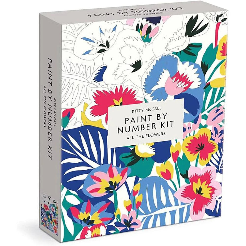 All the Flowers Paint By Number Kit