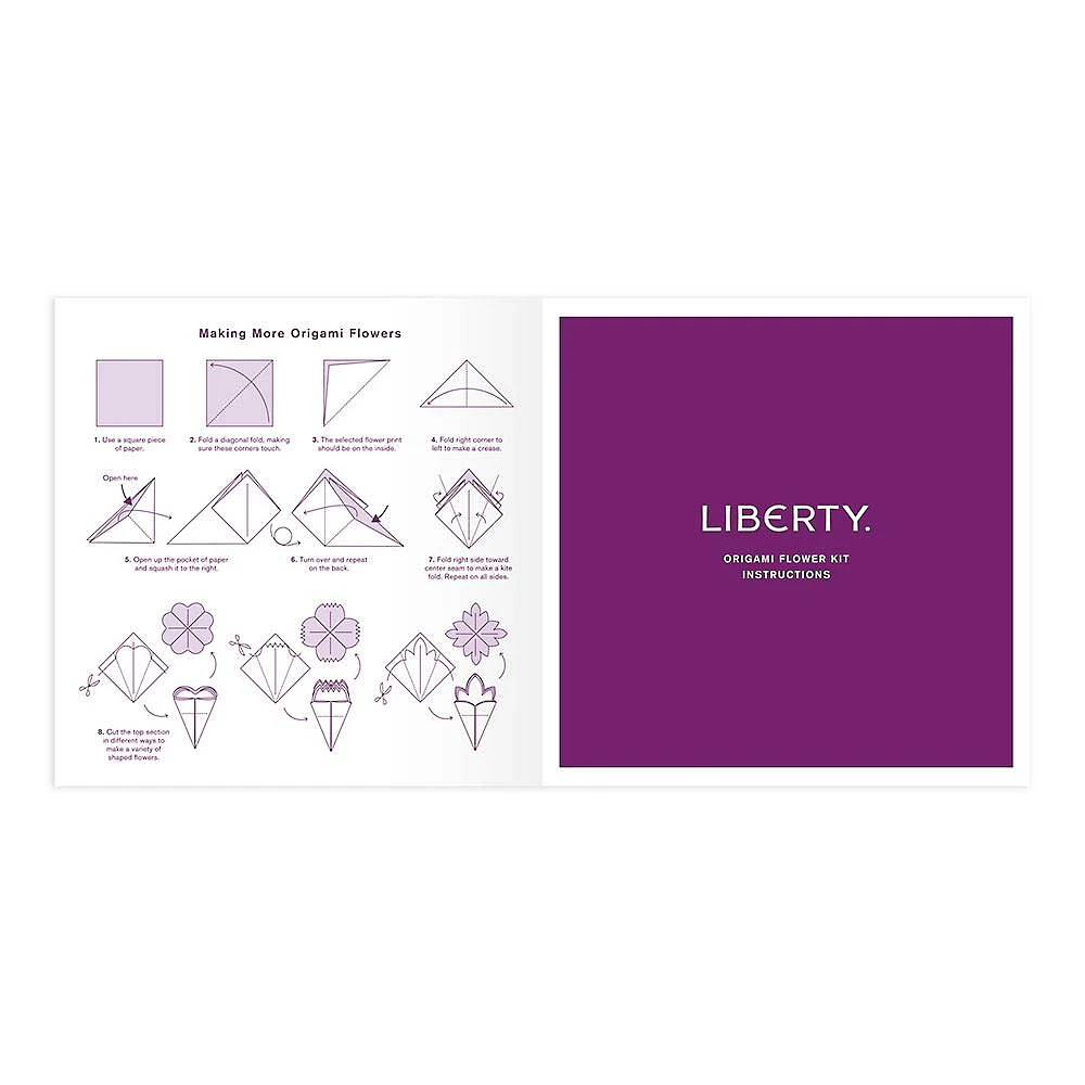 Liberty Classic Floral Origami Flower Kit