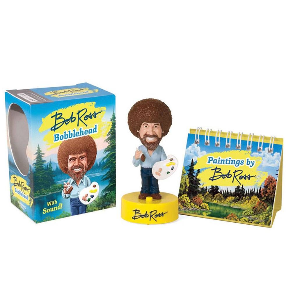 Bob Ross Bobblehead: With Sound!