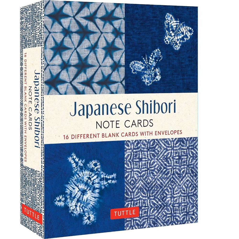 Japanese Shibori Notecards Stationery Set