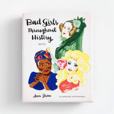 Bad Girls Throughout History Note Card Set