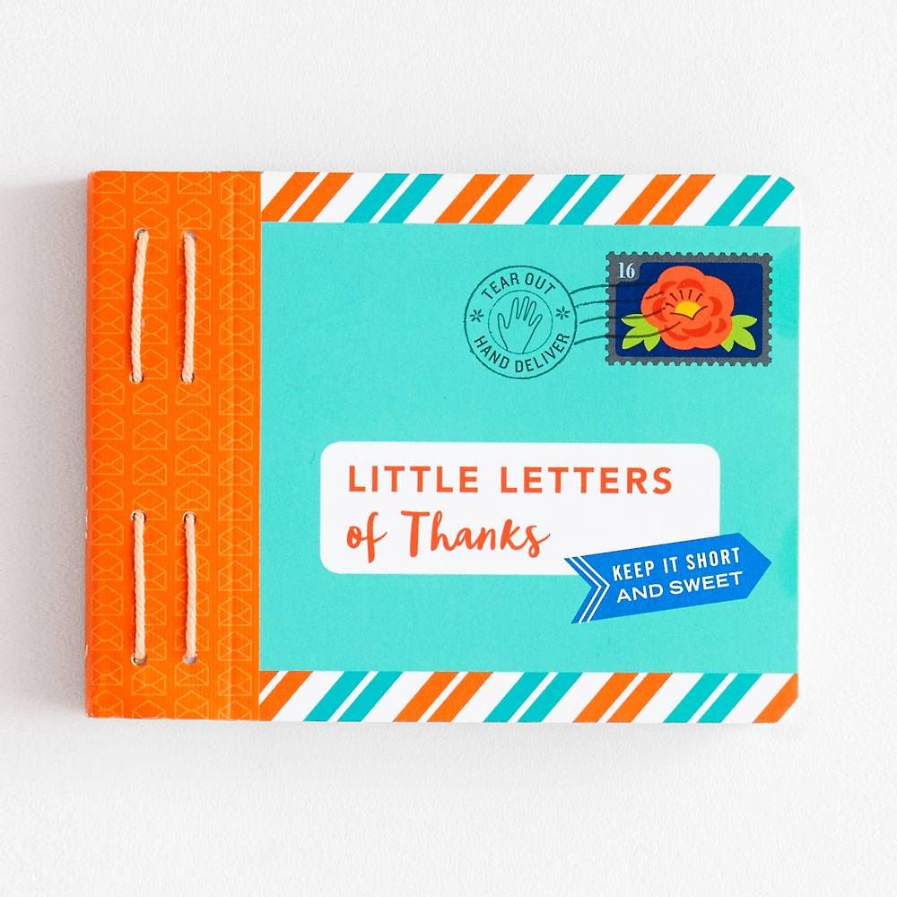 Little Letters of Thanks Book