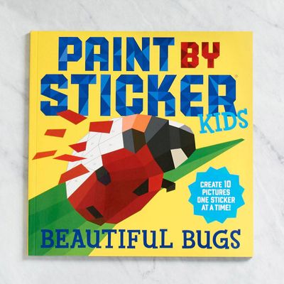 Paint By Stickers Beautiful Bugs Book