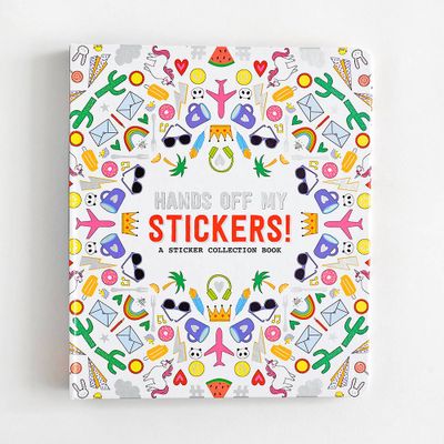 Hands Off My Stickers! Collection Book