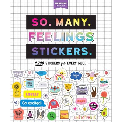 So Many Feelings Sticker Book