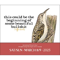 2025 Effin' Birds Day-to-Day Desk Calendar