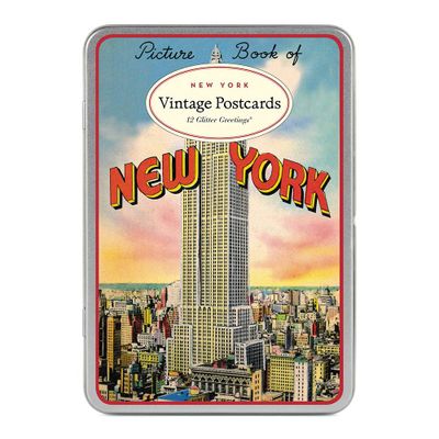 Glitter Greetings Vintage New York Postcards