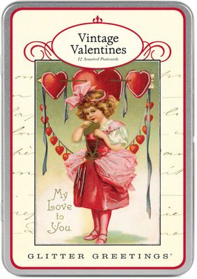 Cavallini Vintage Valentine Postcards