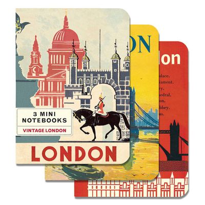 Vintage London Mini Journals