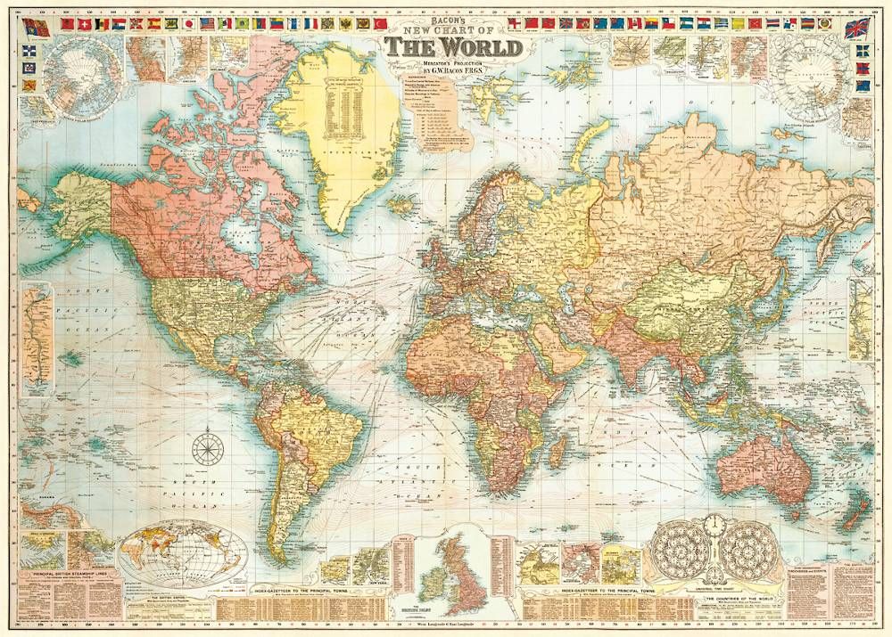 New World In A Box Create and Print Maps of the World