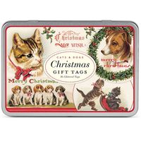 Christmas Cats & Dogs Gift Tags