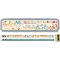 Vintage Bicycles Pencil Tin