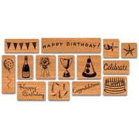 Celebrations Rubber Stamp Set