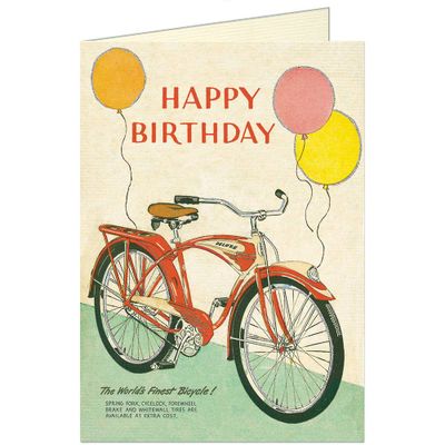 Bicycles Birthday Card #1