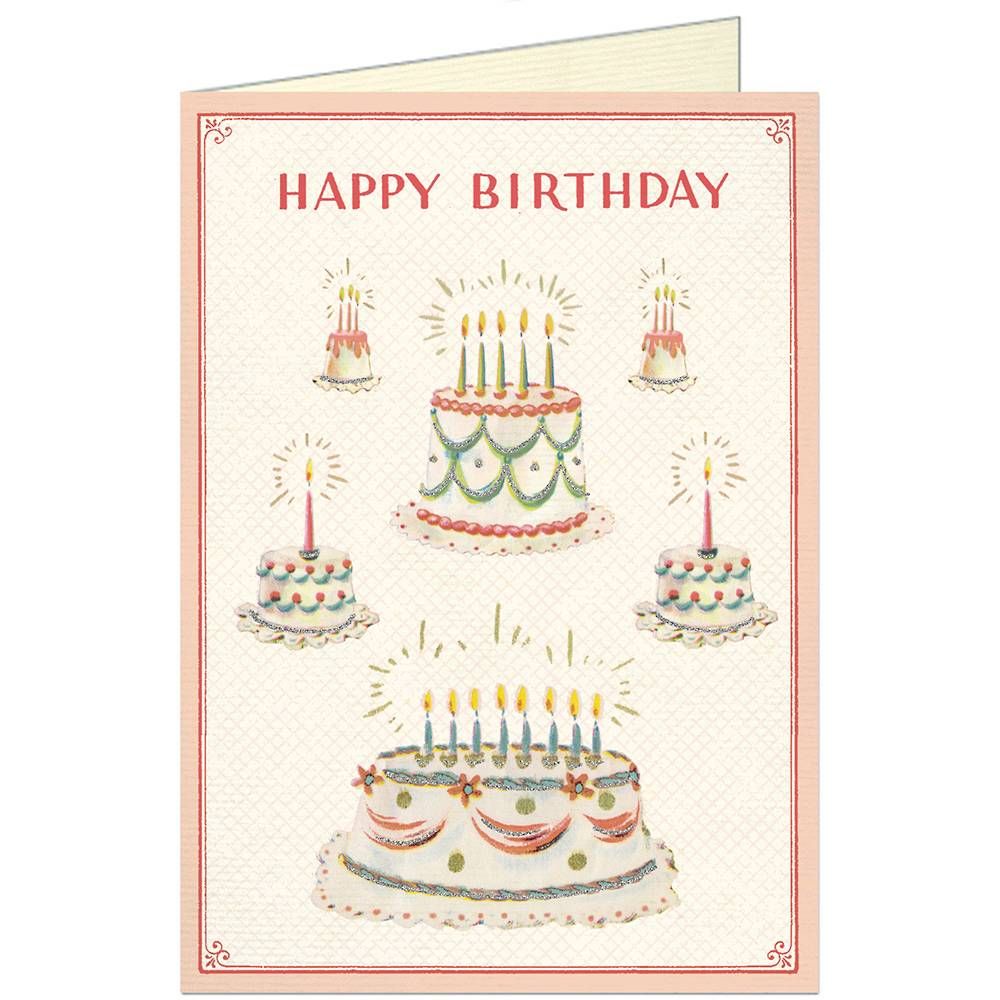 Cake Birthday Card